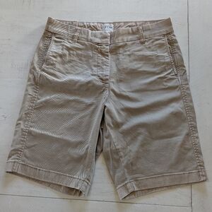 J.Crew 10" Women's Distressed Bermuda Stretch Chino Short Sz 6